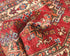 11 Feet Red Kazak Afghan Hand Knotted Wool Runner Rug